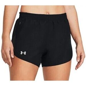Under Armour Fly-by 3” Shorts Black Size XL New With Tag